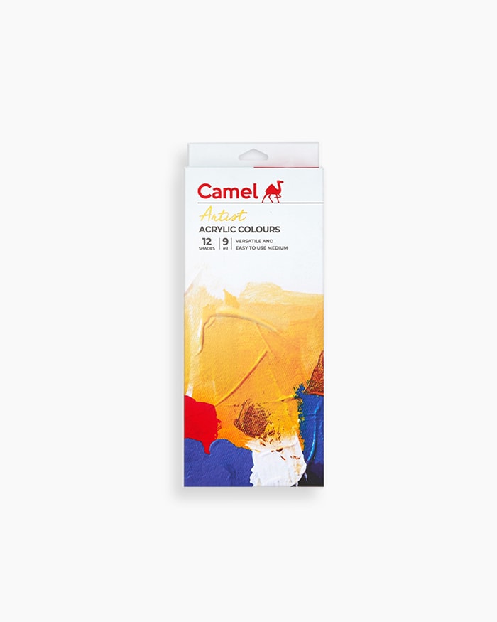 Buy Camel Artist Acrylic Colours Individual tube of Cadmium Yellow Medium  in 40 ml Online in India