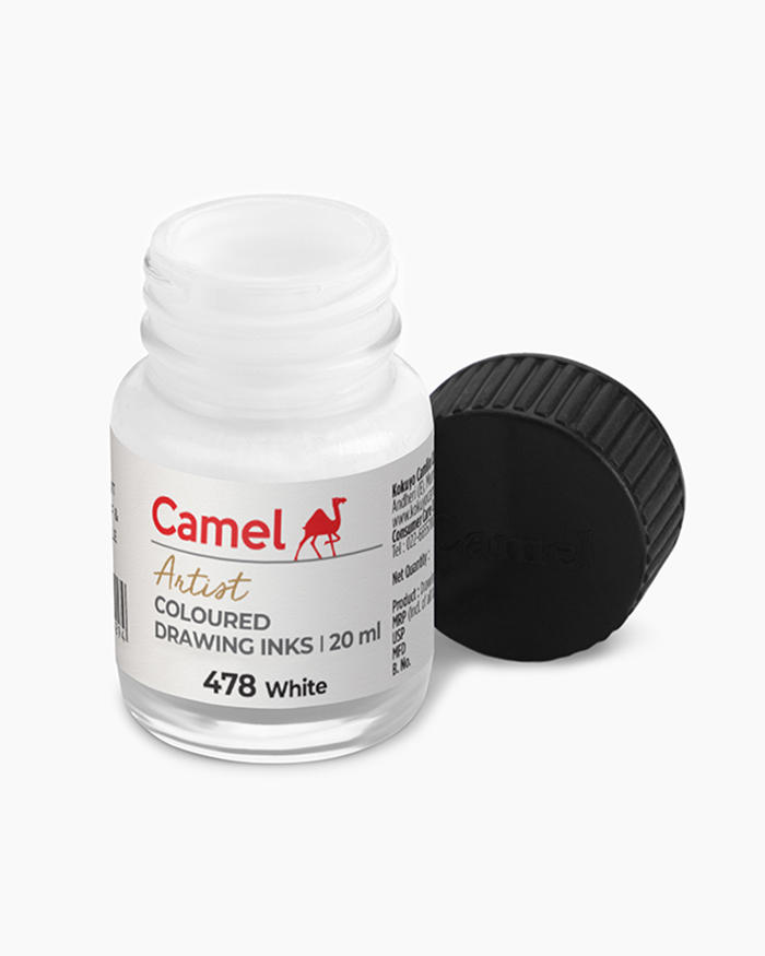 Buy Camel Special Drawing Ink No. 99 Individual bottle in 20 ml Online in  India