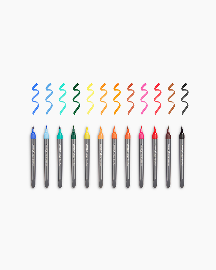 Camlin Brush Pen – 6 Shades