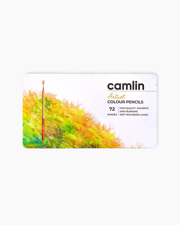 Camlin Artist Colour Pencils Assorted pack of 72 shades