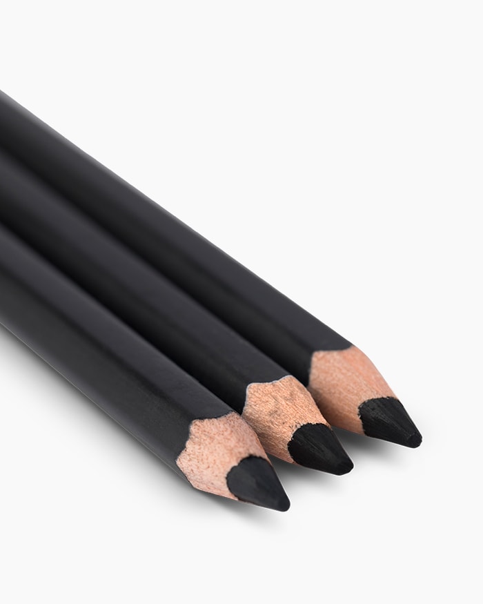 Buy Camlin Charcoal Pencils Assorted pack of 3 grades Online in