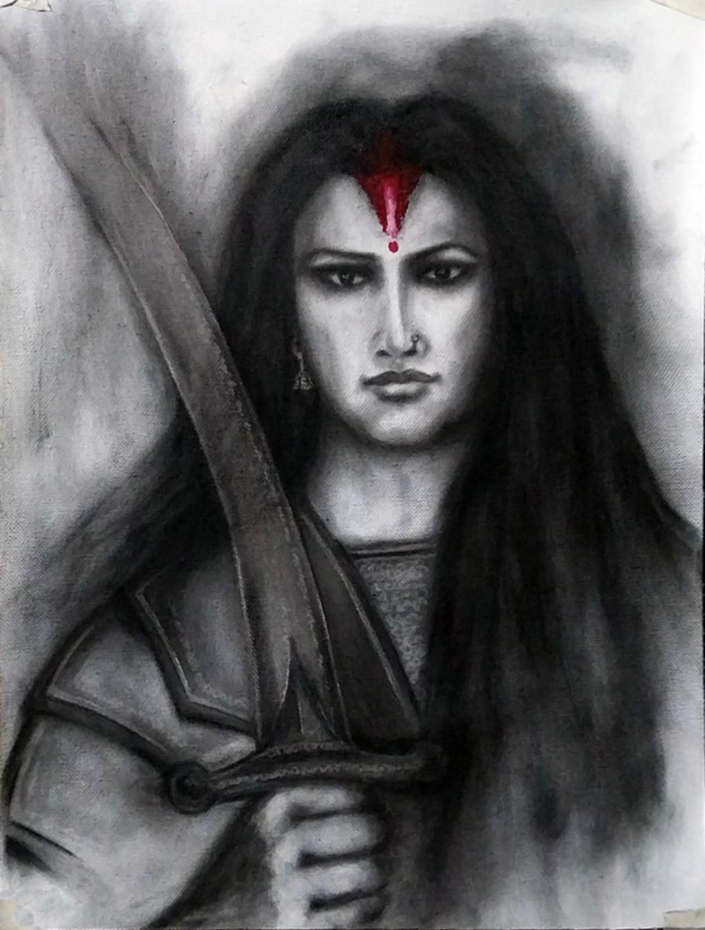 Joan Of Arc As Adi Shakti Created By Anindya Ghosh