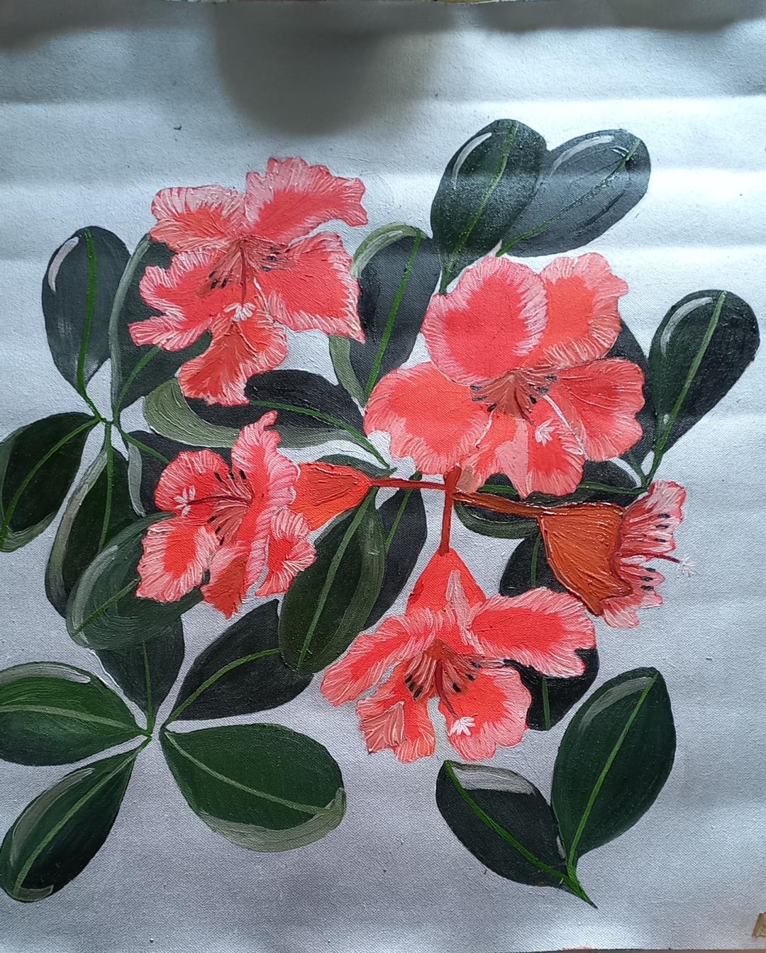 wilting-rhododendrons-created-by-madhuparna-choudhury