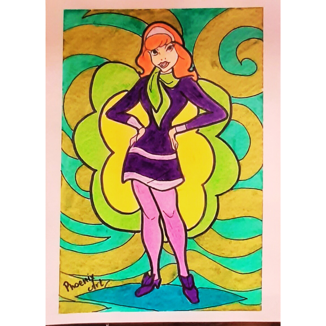 Daphne Scooby Doo created by Sucheta dhawan