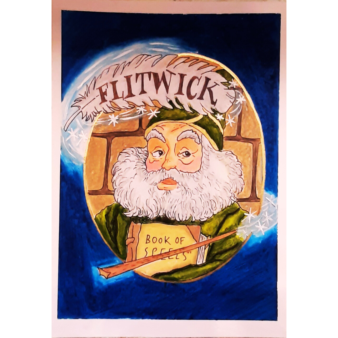 Professor Flitwick Harry Potter series created by Sucheta dhawan