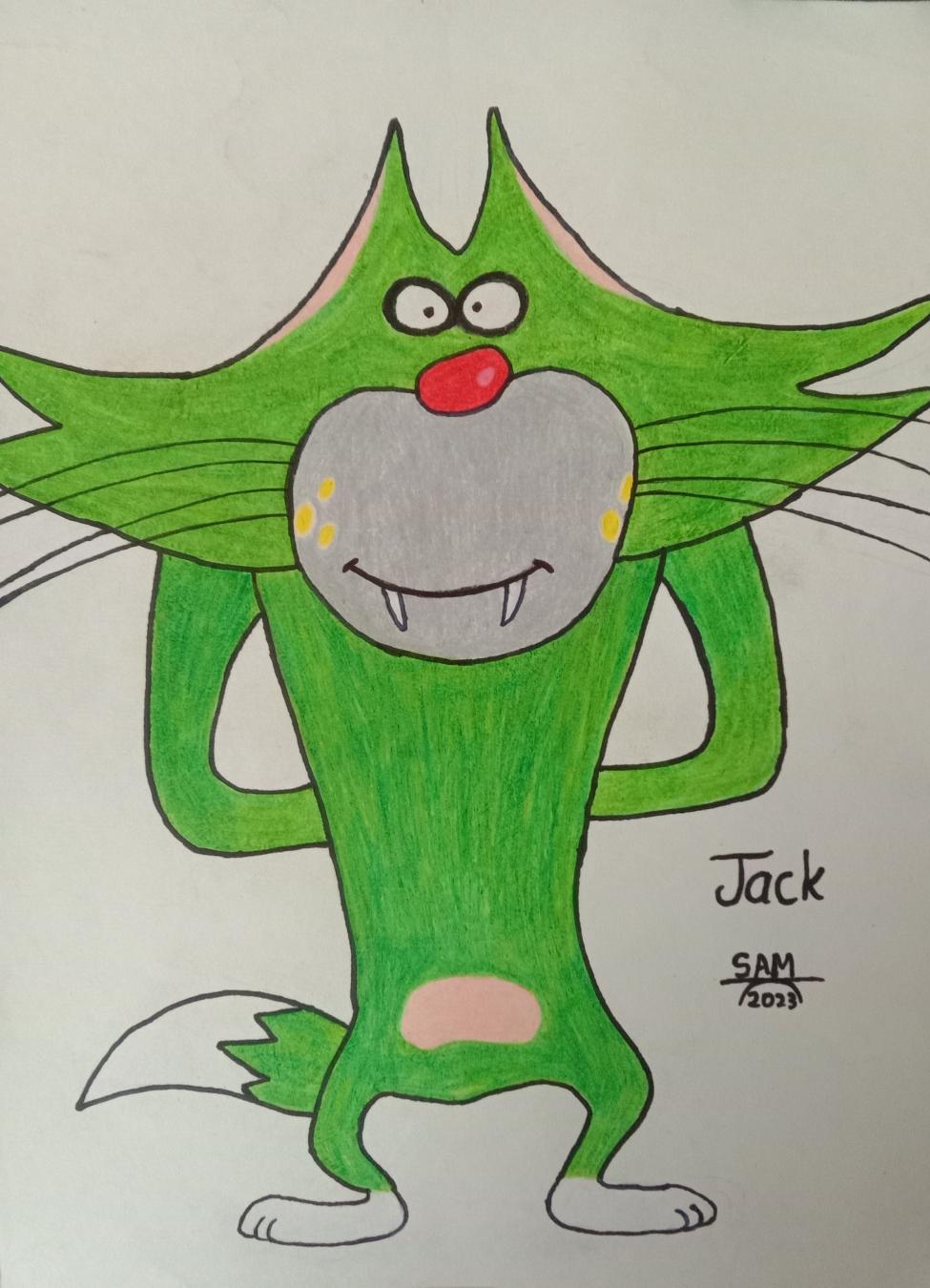 Oggy And The Cockroaches Water Colour Art | How To Draw Oggy | Oggy Olivia  Jack Painting #oggyandthecockroaches #oggy #jack #olivia #painting #drawing  #art #viral #bantimodakart | Oggy And The Cockroaches Water