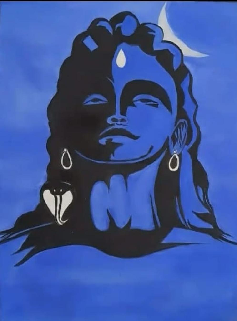 beauty-of-lord-shiva-created-by-sharvani