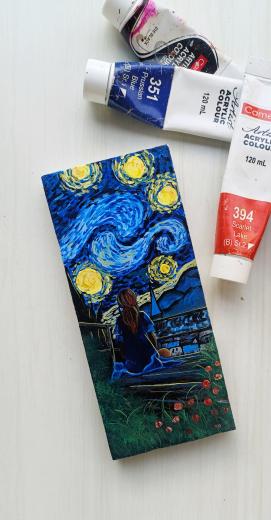 Contest Winners | Freedom to imagine: Van Gogh’s style | Kokuyo Camlin