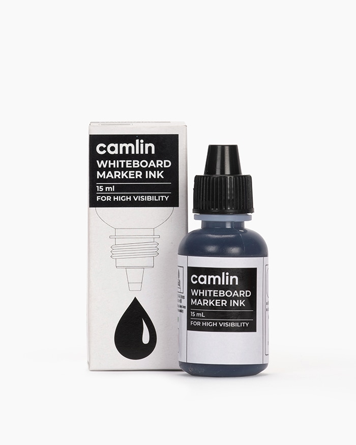 Buy Camlin Fountain Pen Ink Individual bottle of Royal Blue in 60 ml