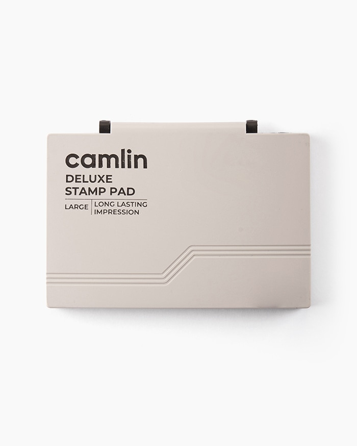 Camlin Deluxe Stamp Pad Individual stamp pad in Black, Large