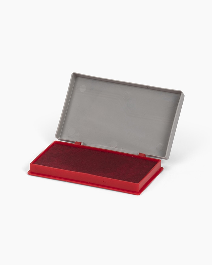 Camlin Deluxe Stamp Pad Individual stamp pad in Red, Small
