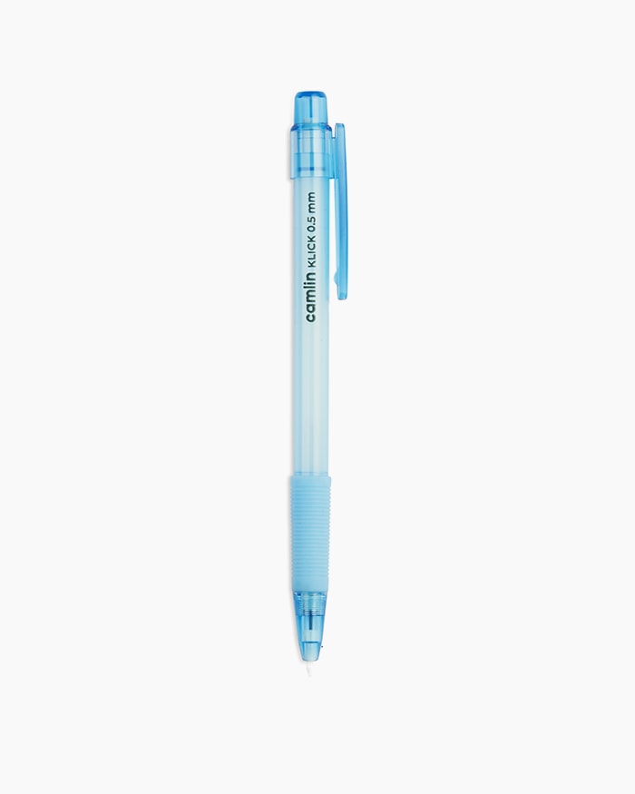 Camlin Klick Mechanical Pencil Individual pencil in 0.5 mm, Baby Blue